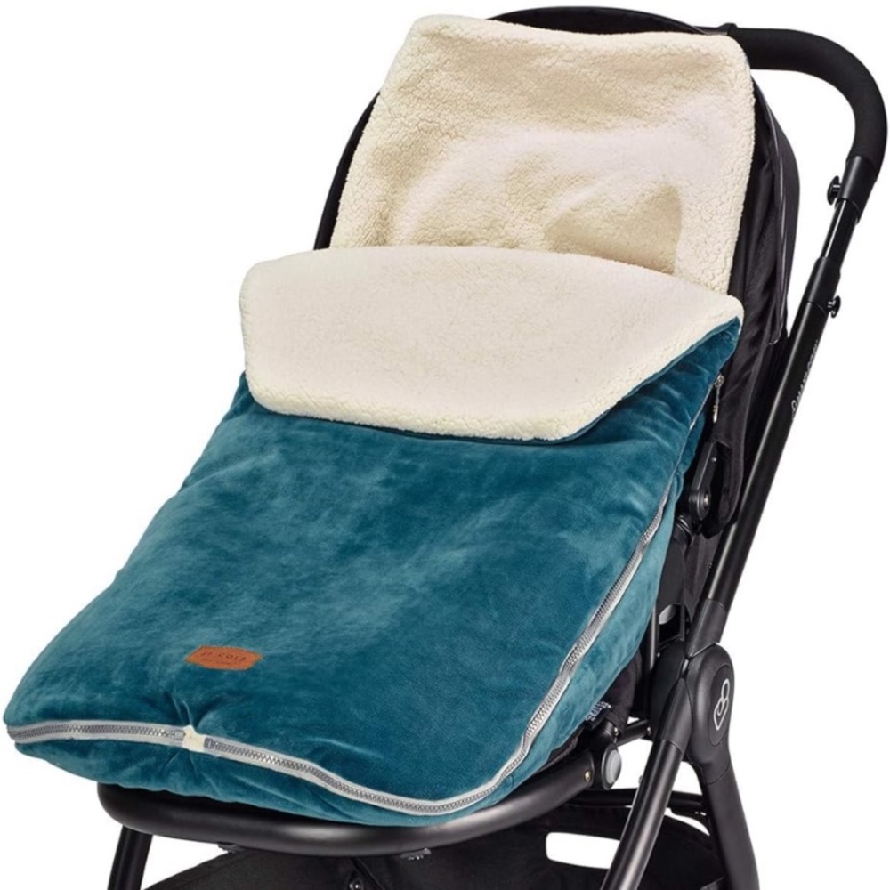JJ Cole Bundle Me Winter Sherpa Lined Baby/Toddler Carrier Cover